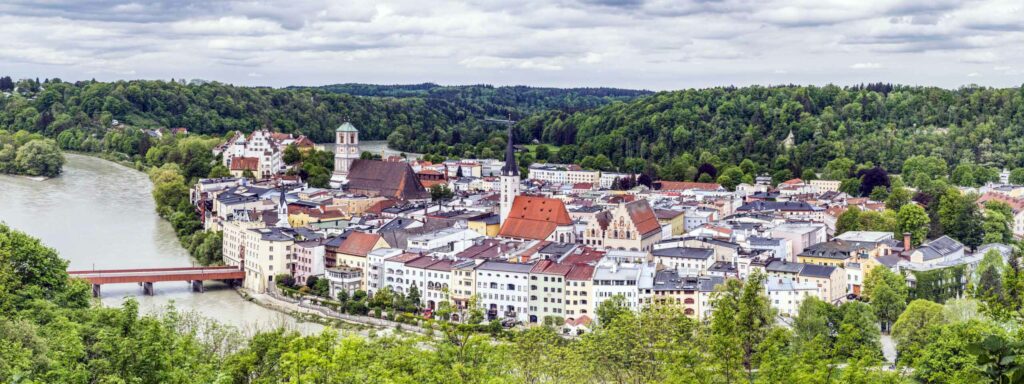 "A trip to the medieval city Wasserburg am Inn is only 30km drive from the vacation apartment "Favorit Corner" in Bavaria, Germany."